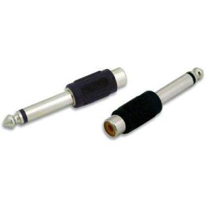 Adattatore Audio 6.3mm Mono Maschio a RCA Femmina