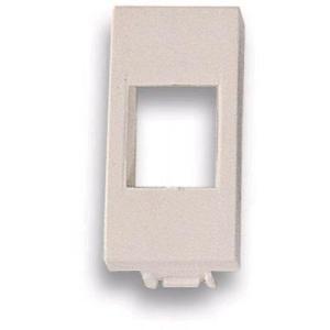 Adattatore Frutti RJ45 per Ticino Light Bianco