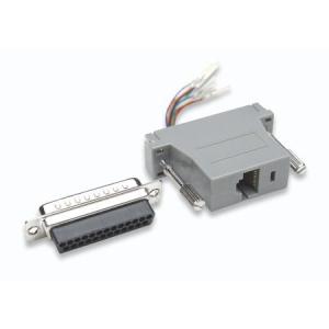 Adattatore Modulare DB 25p. M / RJ45 8 fili