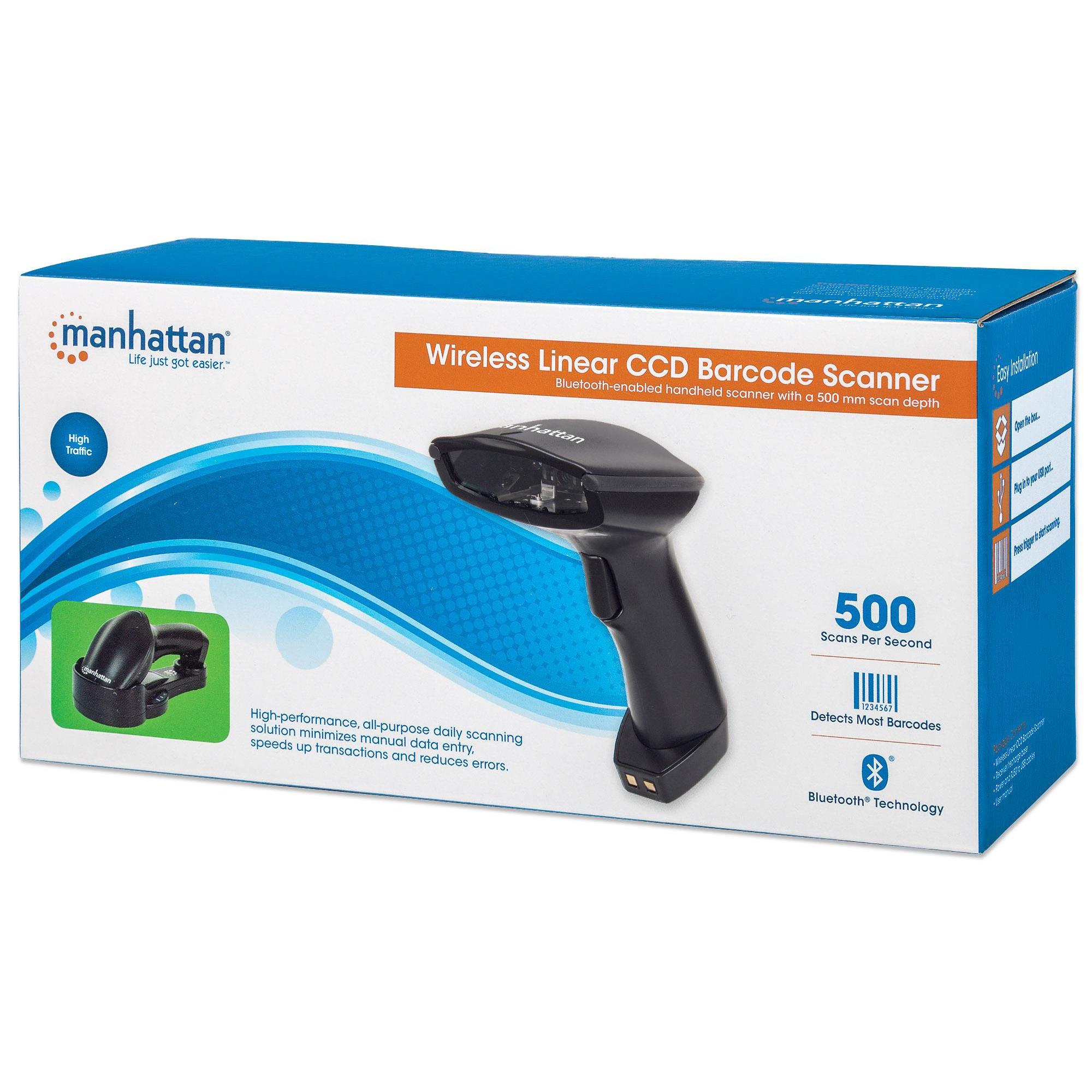 Barcode Scanner CCD Senza Fili Bluetooth