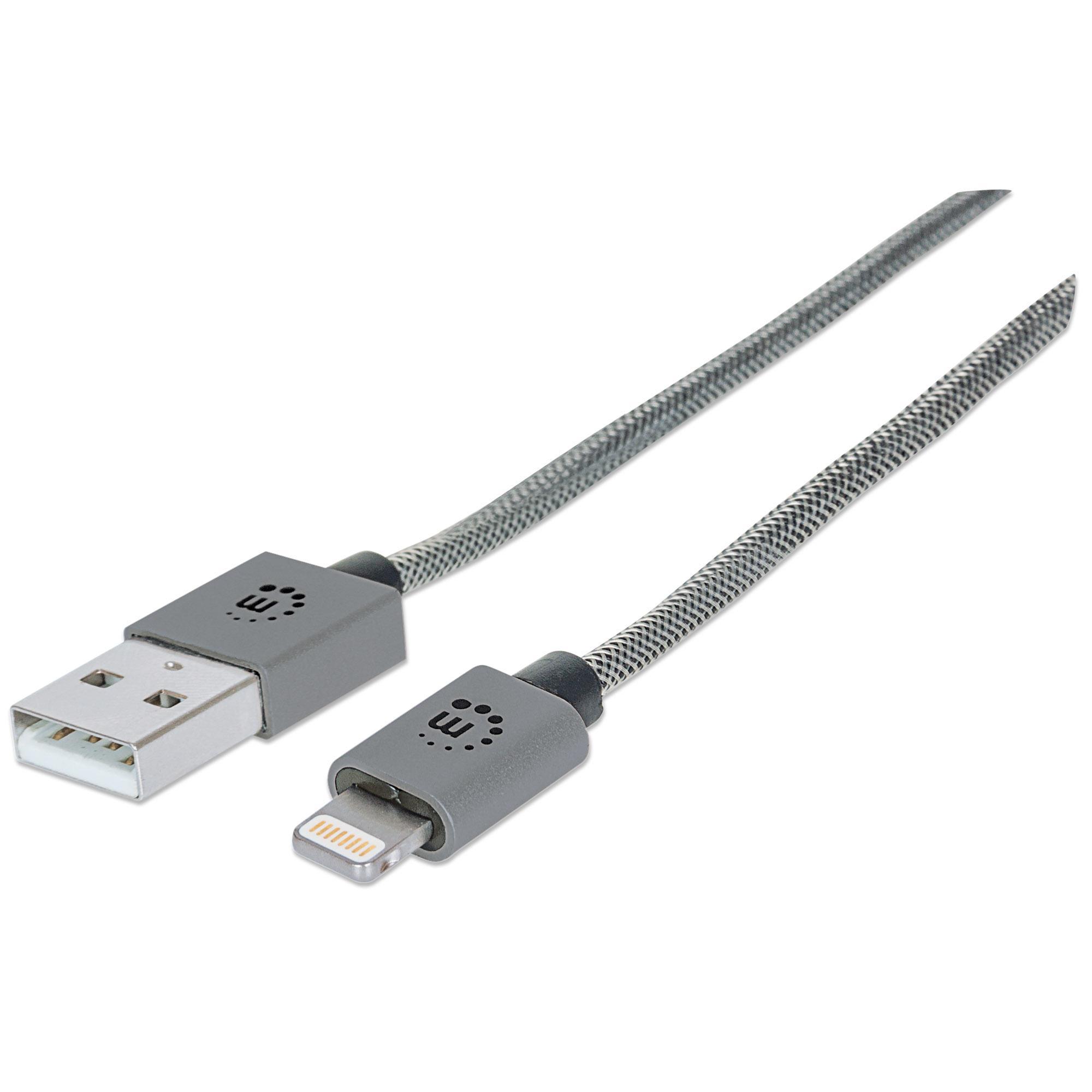 Cavo da Lightning a USB 2.0 8p Grigio 1m