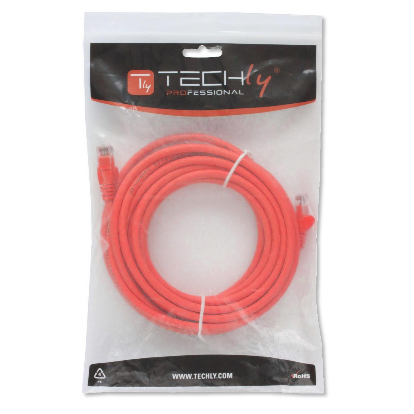 Cavo di rete Patch in CCA Cat.6 Rosso UTP 1,5m