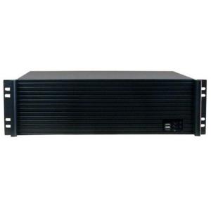 Chassis Industriale da Rack 19'' 3U Ultra Compatto Nero