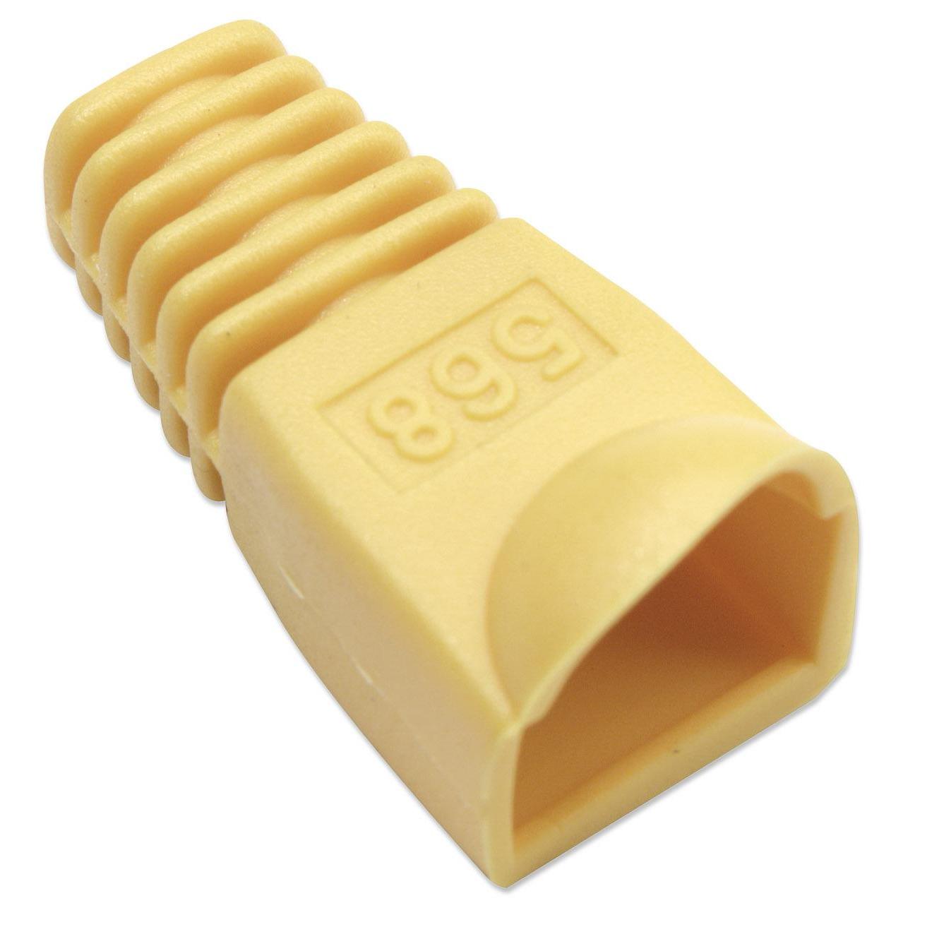 Copriconnettore per Plug RJ45 6.2mm Giallo