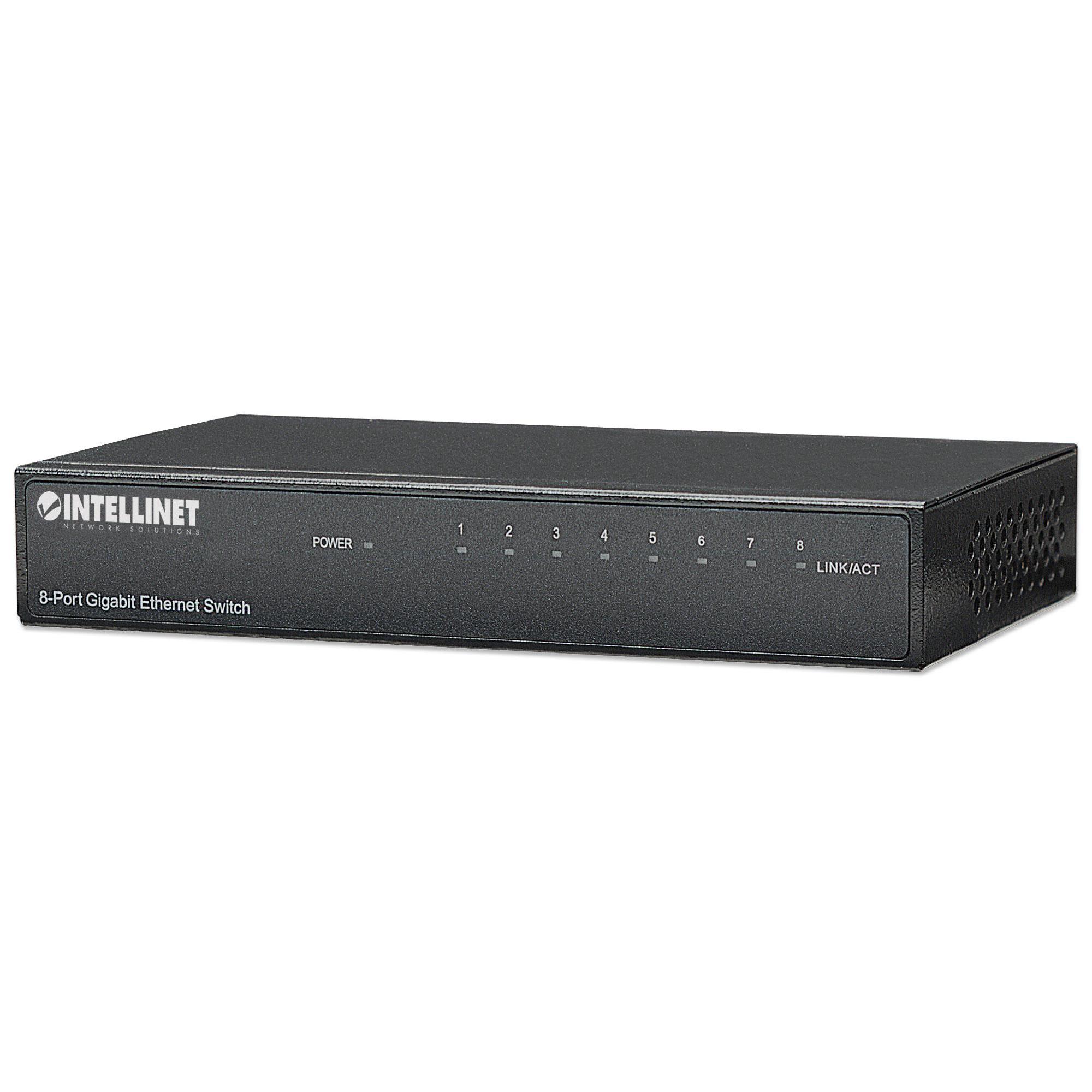 Ethernet Switch Gigabit 8 porte Desktop