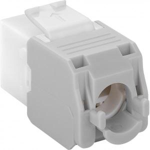 Frutto Keystone RJ45 Cat6A UTP 500MHz Bianco