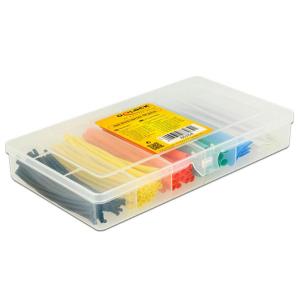 Kit 100 Tubi Colorati Guaina Termorestringente per Isolamento Cavi