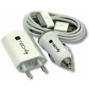 Kit alimentazione casa auto per iPhone 3G/3GS/4/4s