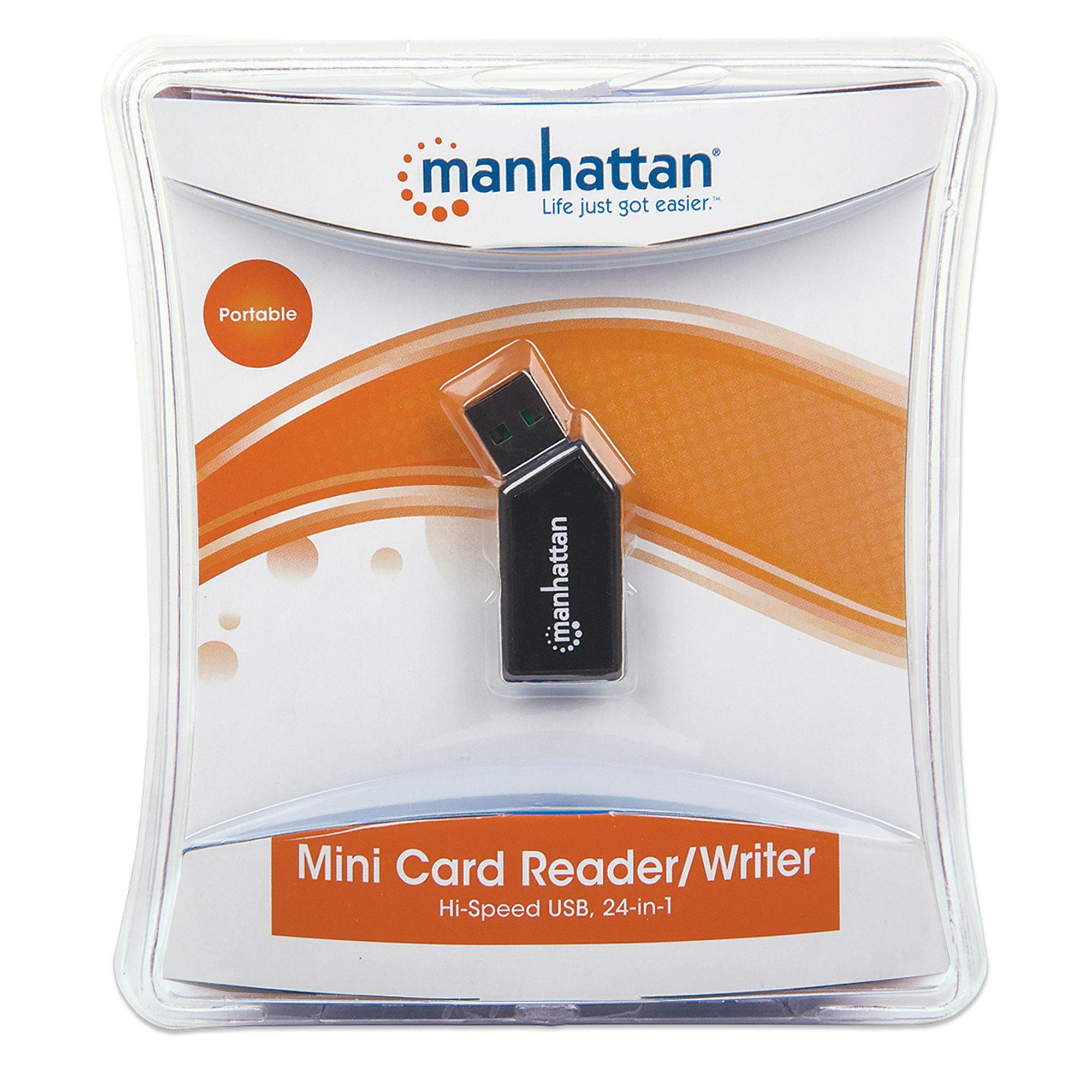 Mini Lettore di Memorie USB 2.0 card-reader 24in1