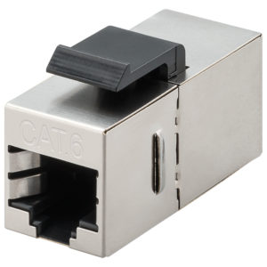 Accoppiatore RJ45 F/F STP Cat.6 Keystone