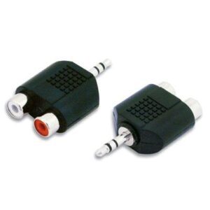 Adattatore Audio 3.5mm Maschio a 2 RCA Stereo Femmina