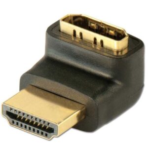 Adattatore HDMI M/F 90° verso il basso