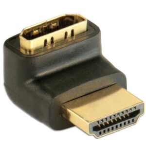 Adattatore HDMI M/F 90° verso il basso