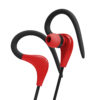 Auricolari Stereo Active con Microfono Nero / Rosso