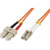 Cavo Fibra Ottica SC/LC 62,5/125 Multimodale 20 m OM1