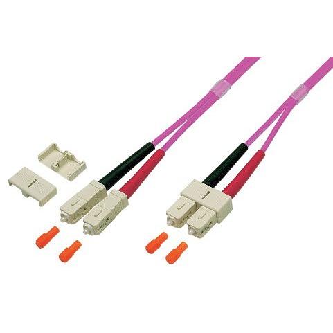 Cavo Fibra Ottica SC/SC 50/125 Multimodale 10m OM4