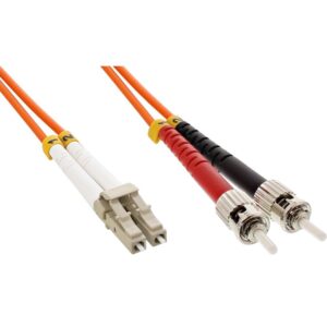 Cavo Fibra Ottica ST/LC 50/125 Multimodale 1 m OM2