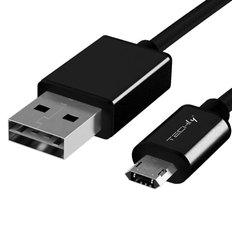 Cavo High Speed USB a MicroUSB Reversibile 0,6m Nero