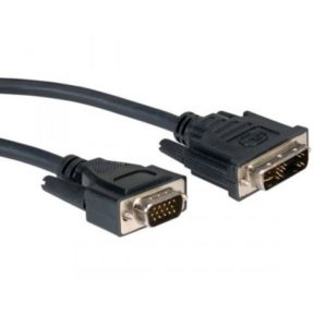 Cavo Monitor DVI-A a VGA M/M 5,0 mt