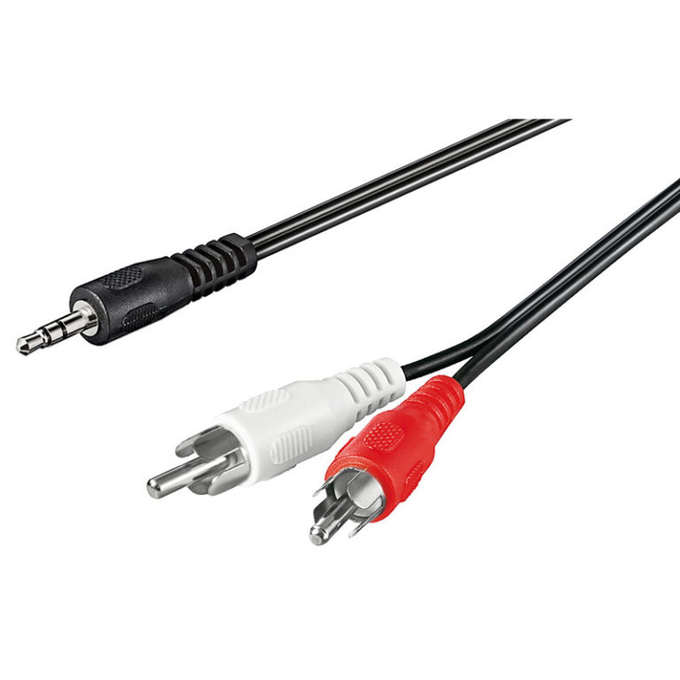 Cavo Stereo Jack 3,5 mm a 2 x RCA maschio 1,5 m