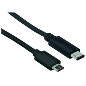 Cavo SuperSpeed USB-C™ Maschio / USB MicroB 2.0 Maschio 1m Nero