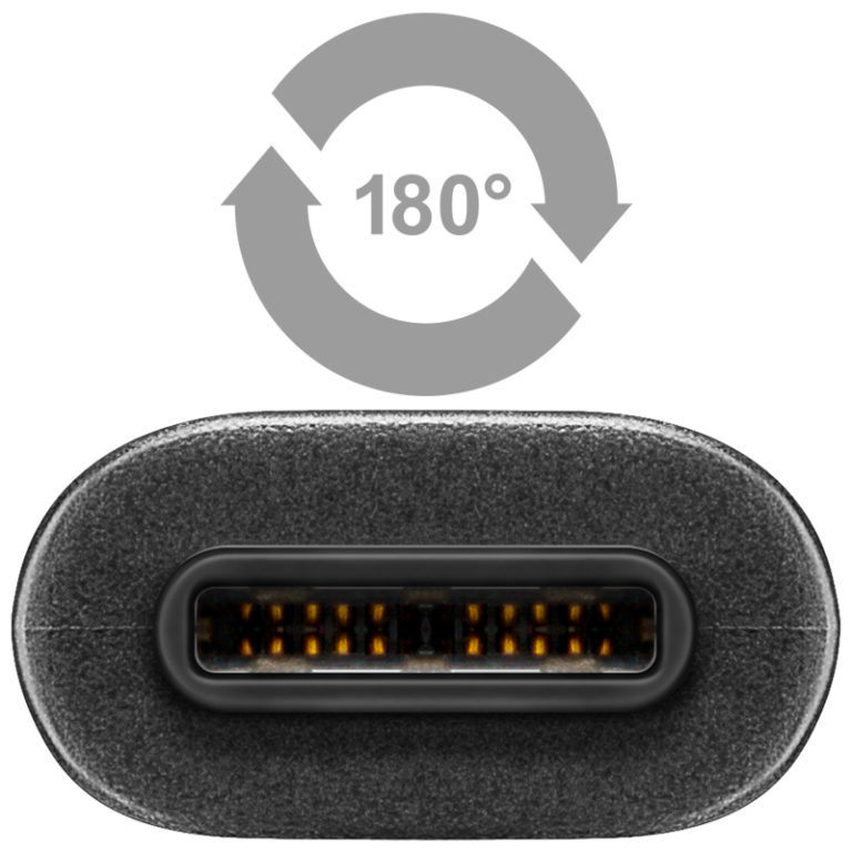 Cavo SuperSpeed USB-C™ Maschio / USB MicroB 2.0 Maschio 20cm Nero