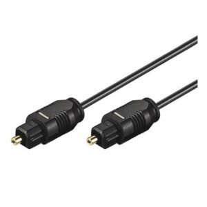 Cavo audio ottico digitale Toslink (SPDIF) 1 mt. ø 2.2 mm