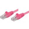 Cavo di rete Patch CCA Cat. 5e Rosa UTP 10 mt