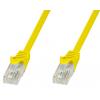 Cavo di rete Patch in CCA Cat.5E Giallo UTP 20m