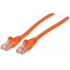 Cavo di rete Patch in Rame Cat. 6 Arancio UTP 1 mt