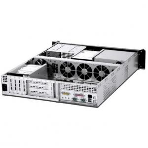 Chassis Industriale da Rack 19'' 2U Nero