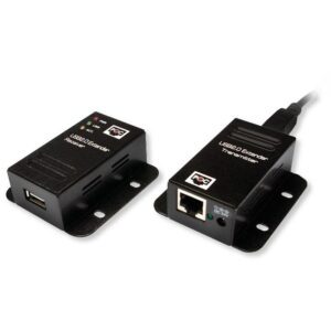 Extender 1 Porta USB su Cavo Cat.5/5e/6 fino a 50m, PoE