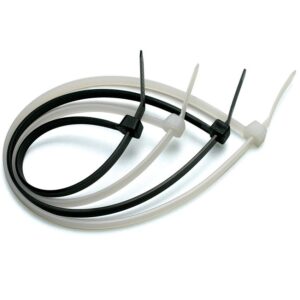 Fascette Fermacavi Autobloccanti 100x2,5mm in Nylon 100pz Nero