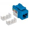 Frutto Keystone RJ45 C5E UTP Blu