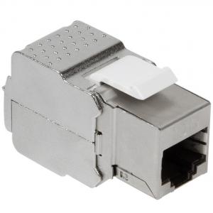 Frutto Keystone RJ45 Cat6A 10Gigabit STP 180° Toolless