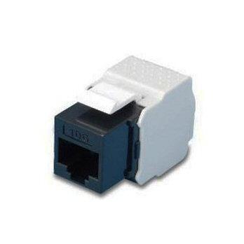 Frutto Keystone RJ45 UTP Cat. 6 Nero Tooless