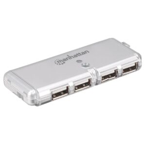 Hub USB 2.0 tascabile 4 porte
