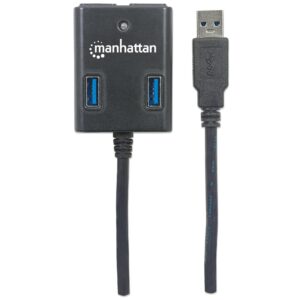 Hub USB 3.0 4 Porte Nero