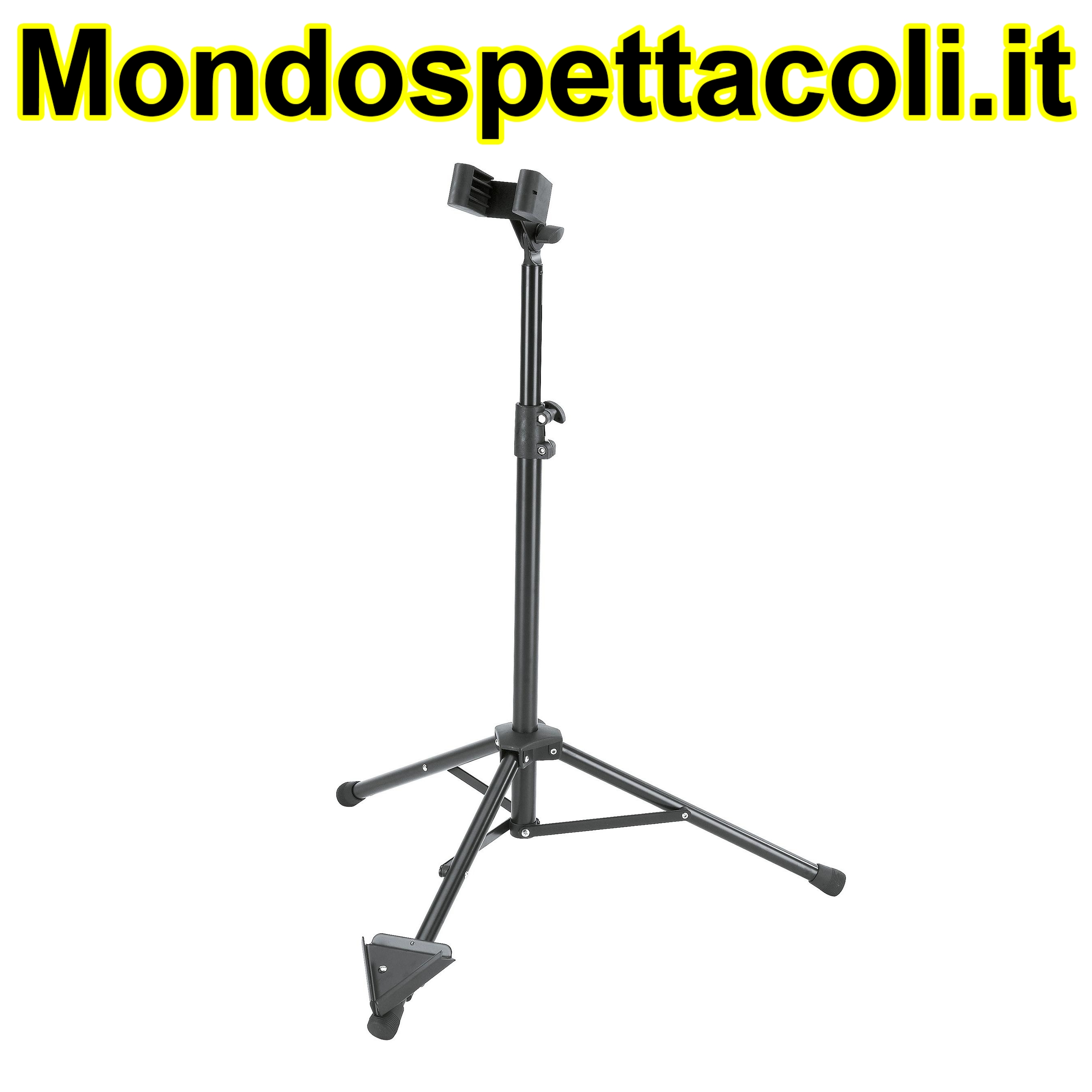 K&M black Bass clarinet stand 15060-011-55