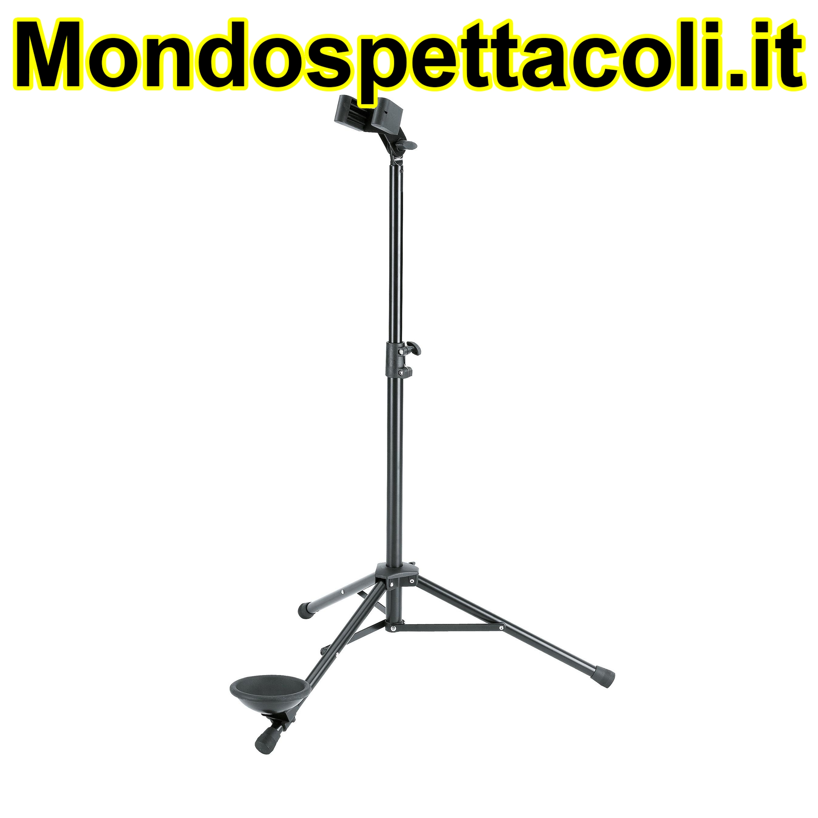 K&M black Bassoon stand 15010-011-55