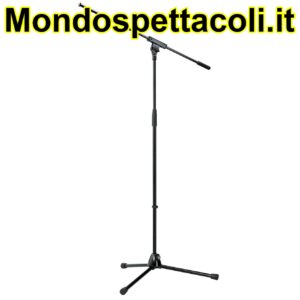 K&M black Microphone stand 21060-300-55