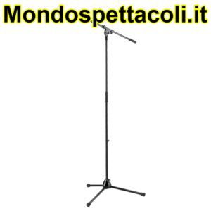 K&M black Microphone stand 21090-300-55