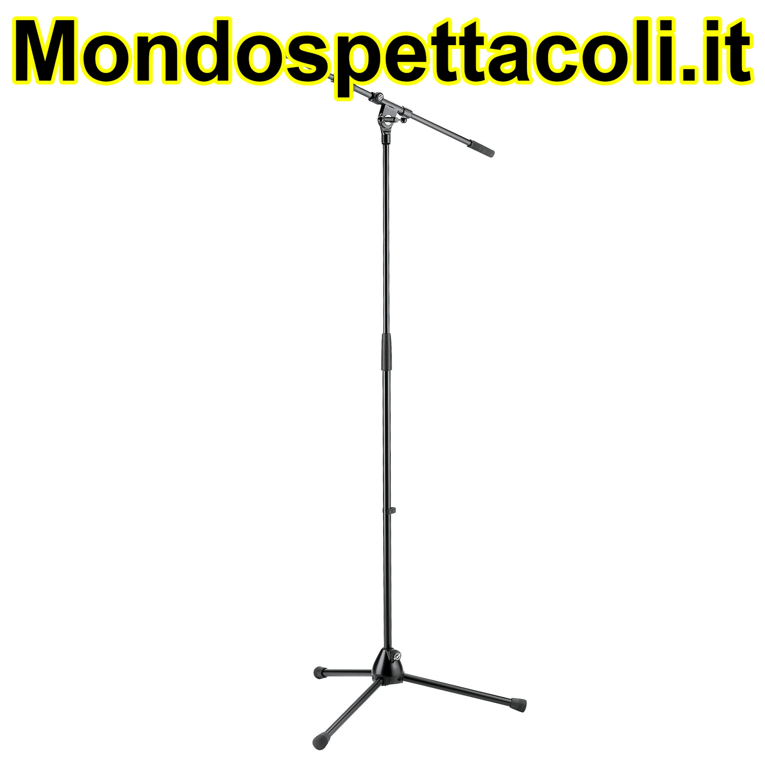 K&M black Microphone stand 21090-300-55