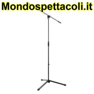 K&M black Microphone stand 25400-300-55