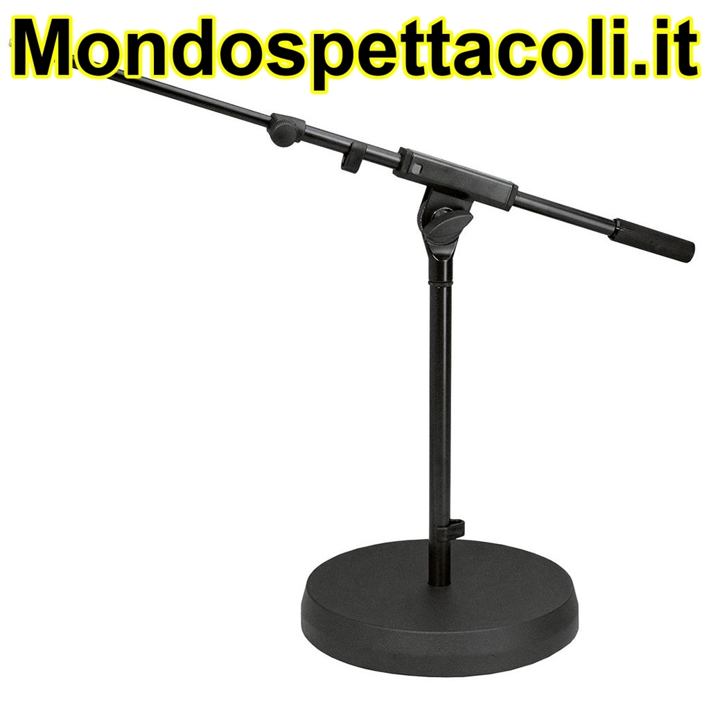 K&M black Microphone stand 25960-300-55