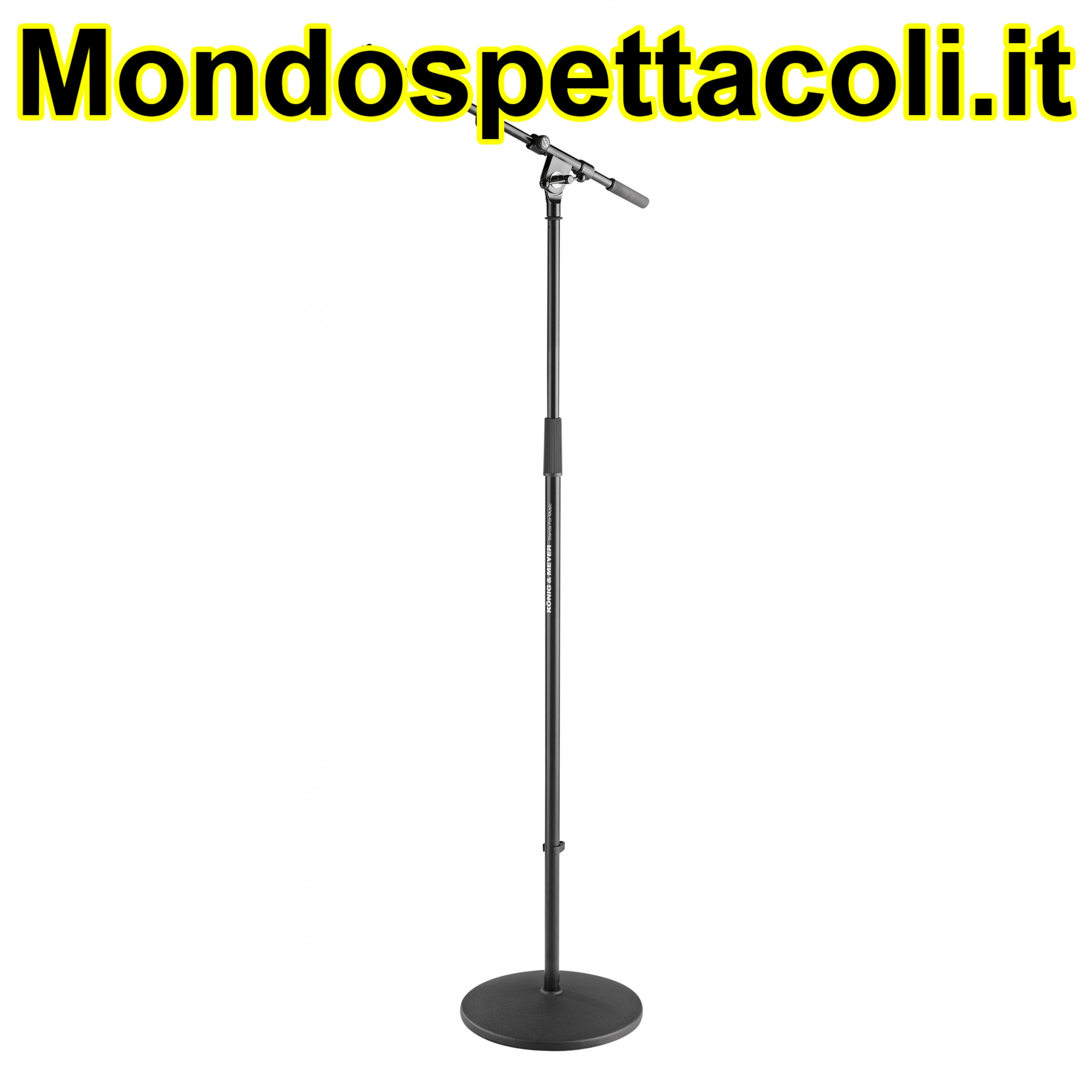 K&M black Microphone stand 26145-300-55