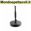 K&M black Table- /Floor microphone stand 23325-300-55