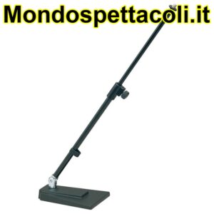 K&M black Table- /Floor microphone stand 23400-300-55