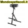 K&M black imitation leather Stool 14060-000-55