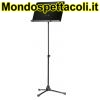 K&M black stand, black aluminum desk Orchestra music stand 11818-000-55